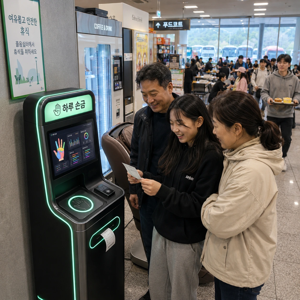 고속도로 휴게소 설치 환경