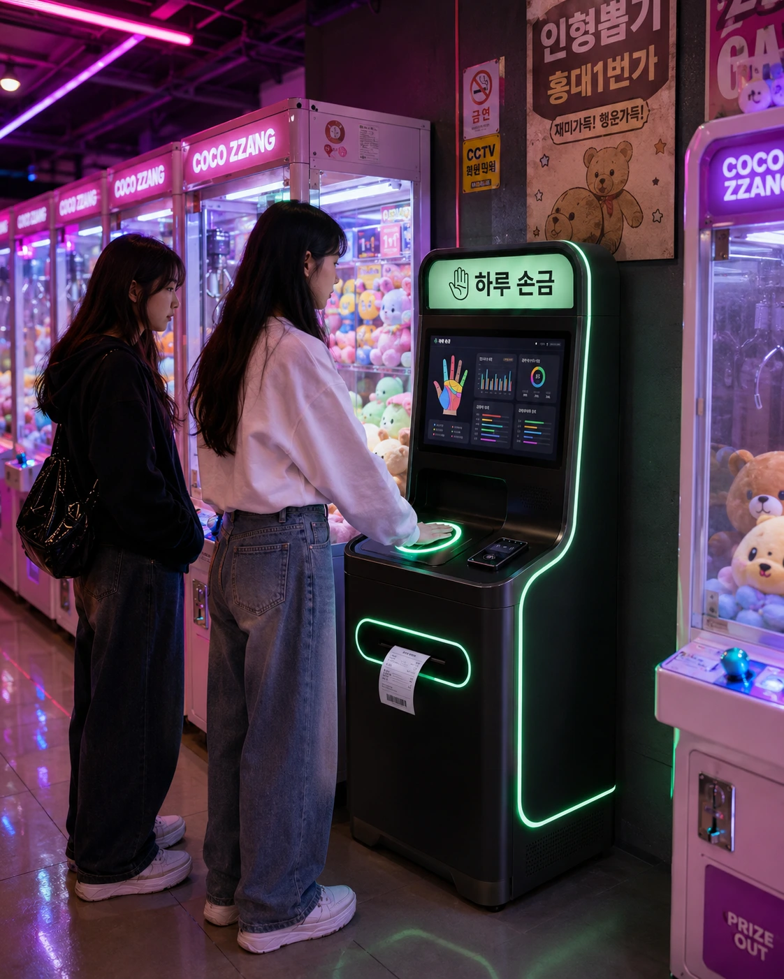 인형뽑기방 설치 환경